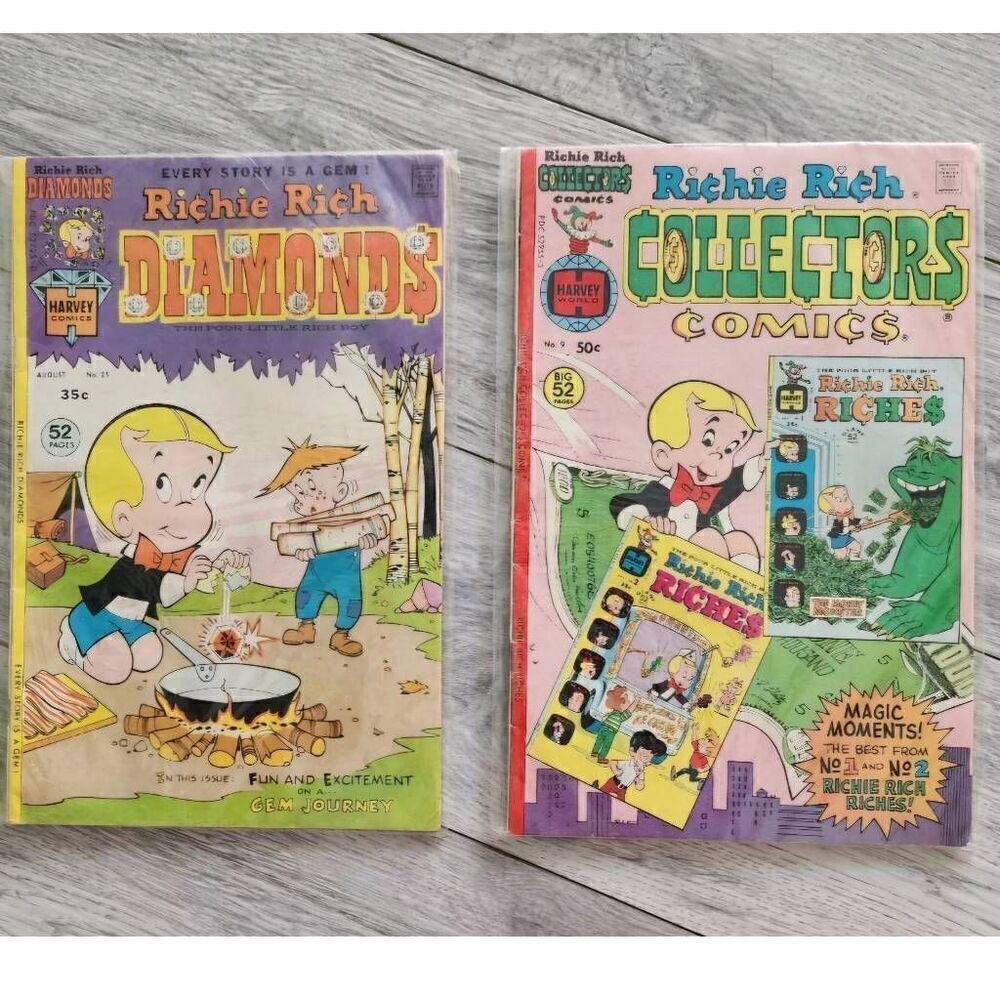 TWO Richie Rich Comics